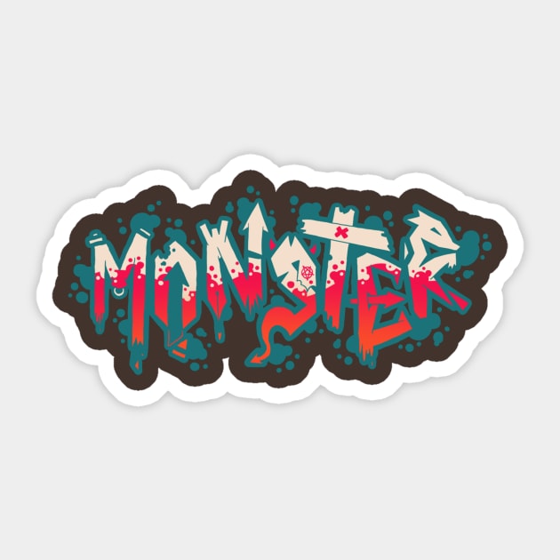 Monster Sticker by Jay Cobs